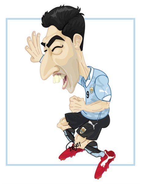 Với người hâm mộ thế giới hành động đó của Suarez chẳng khác nào kẻ tiểu nhân… Nhưng đối với người dân Uruguay, hành động đó được ví như người hùng của dân tộc.